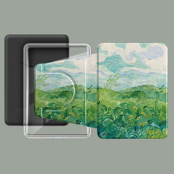 Detachable Magnetic Case for Kindle-Emerald Meadow