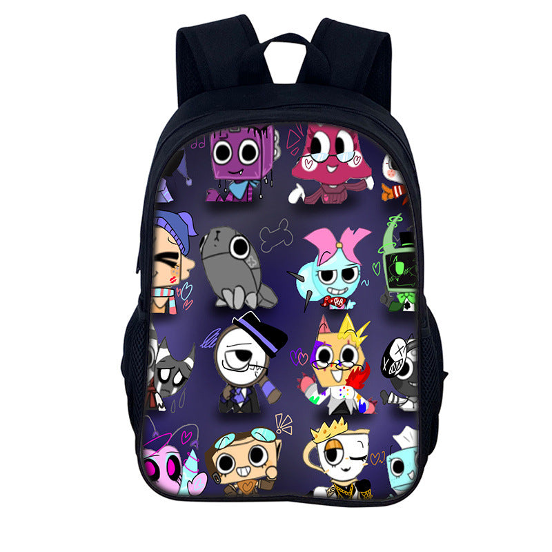 16-Inch Dandy’s World School Backpack for Kids Style 8