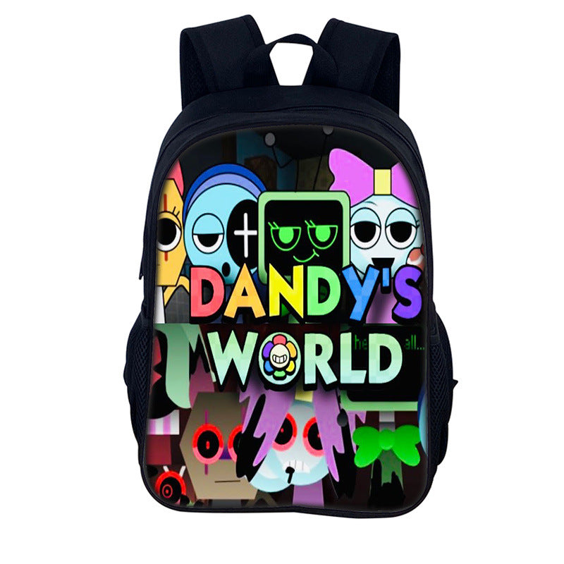 16-Inch Dandy’s World School Backpack for Kids Style 4