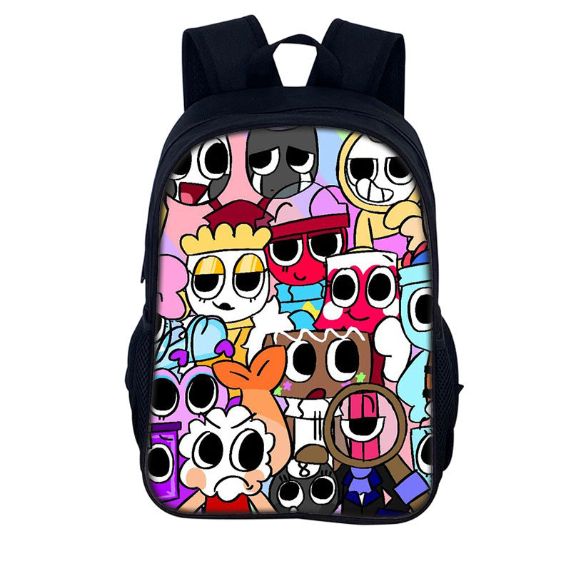 16-Inch Dandy’s World School Backpack for Kids Style 2