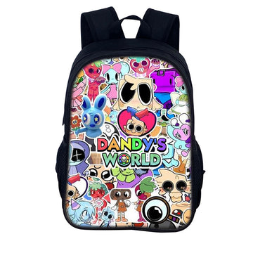 16-Inch Dandy’s World School Backpack for Kids Style 1