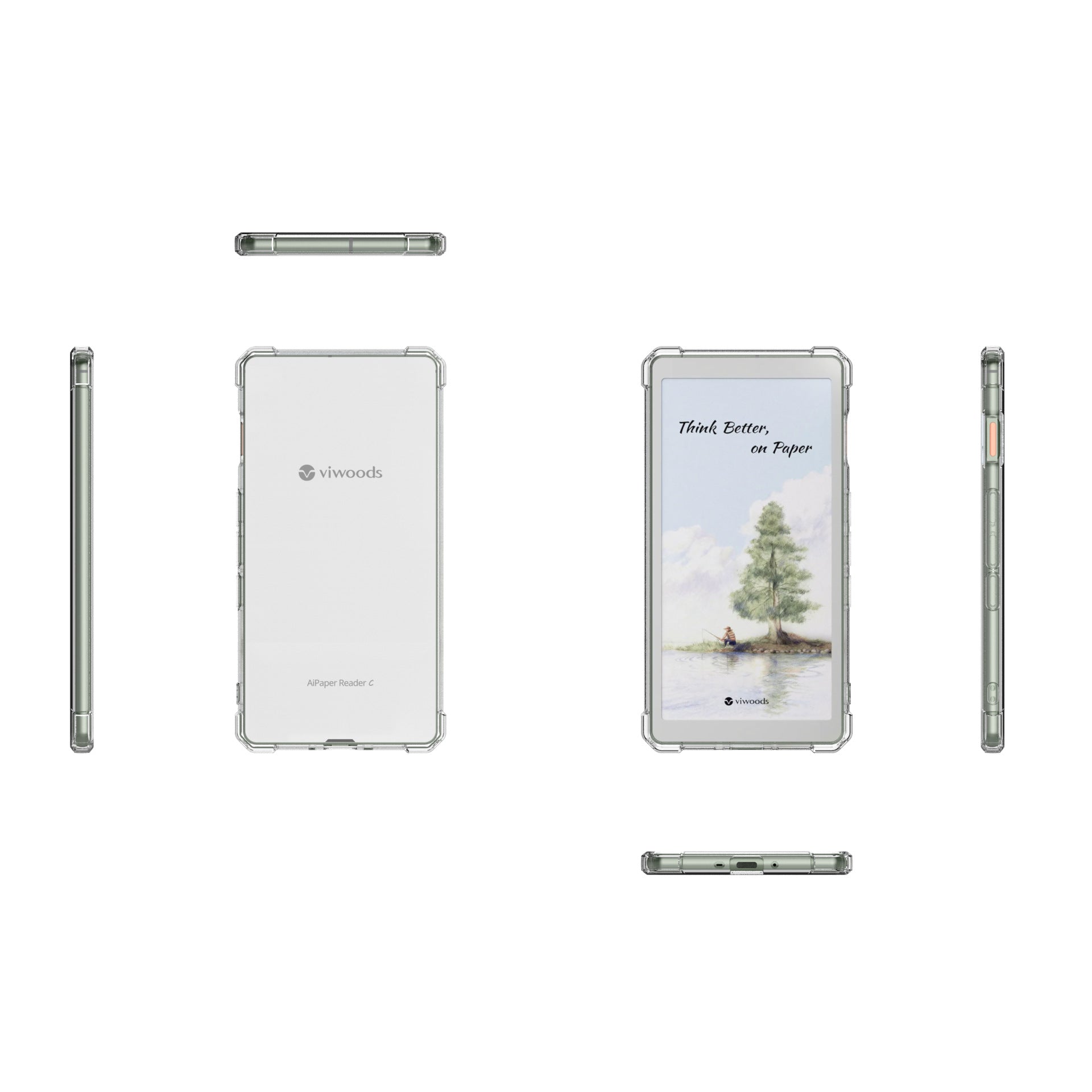 6.13 inch Clear Case For Viwoods AiPaper Reader