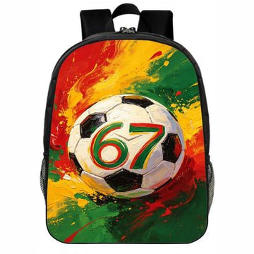 67 Backpacks Unisex football backpack for kids Style 1