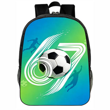 67 Backpacks Unisex football backpack for kids Style 11