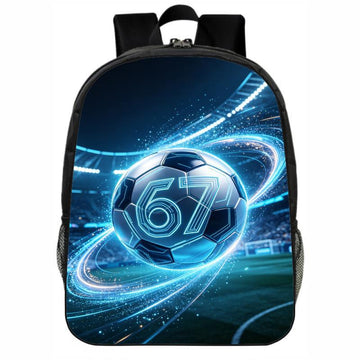 67 Backpacks Unisex football backpack for kids Style 12