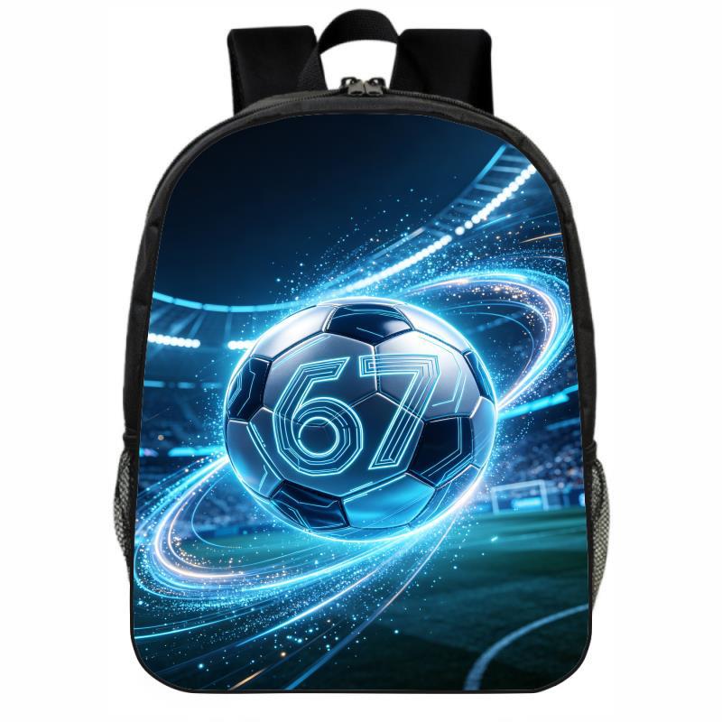 67 Backpacks Unisex football backpack for kids Style 12