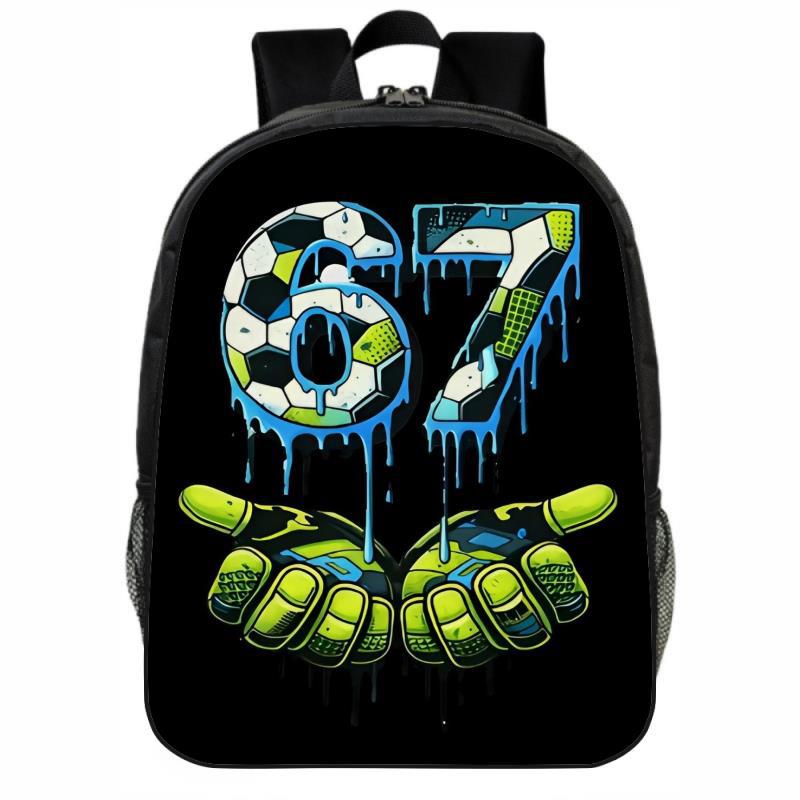 67 Backpacks Unisex football backpack for kids Style 2