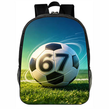 67 Backpacks Unisex football backpack for kids Style 7