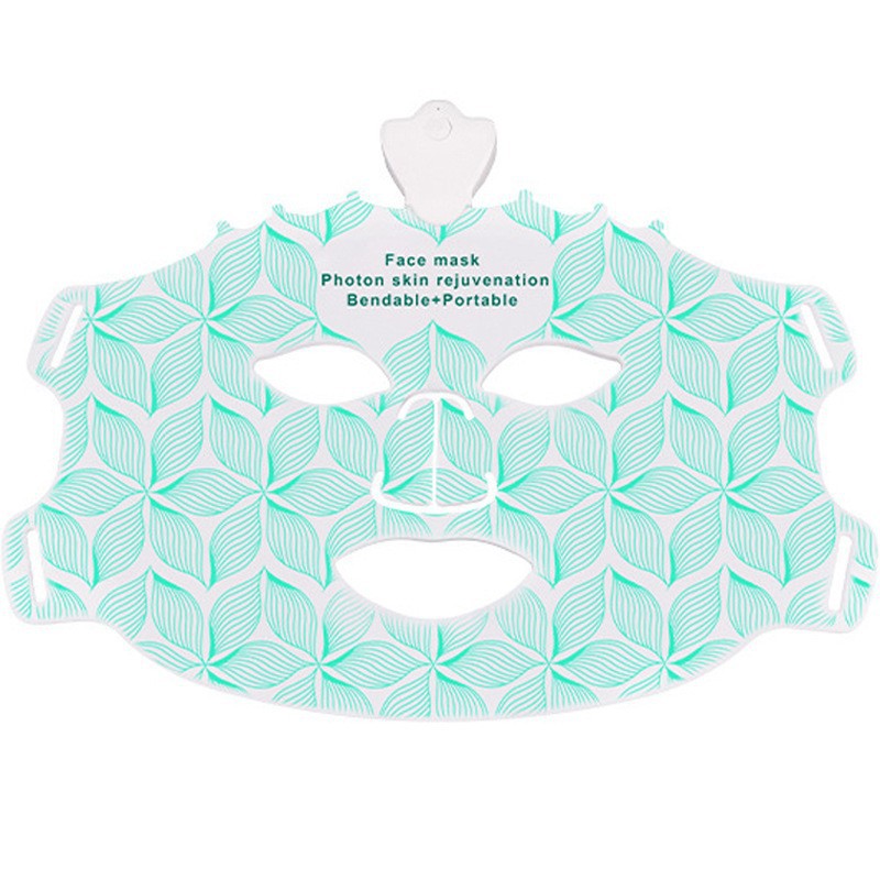 7 Colors Red Light Therapy Face Mask Green