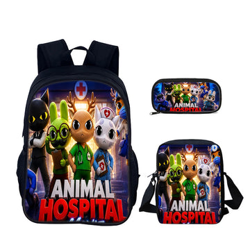 Animal Hospital Anomaly 3-Piece Kid Backpack Set style 21