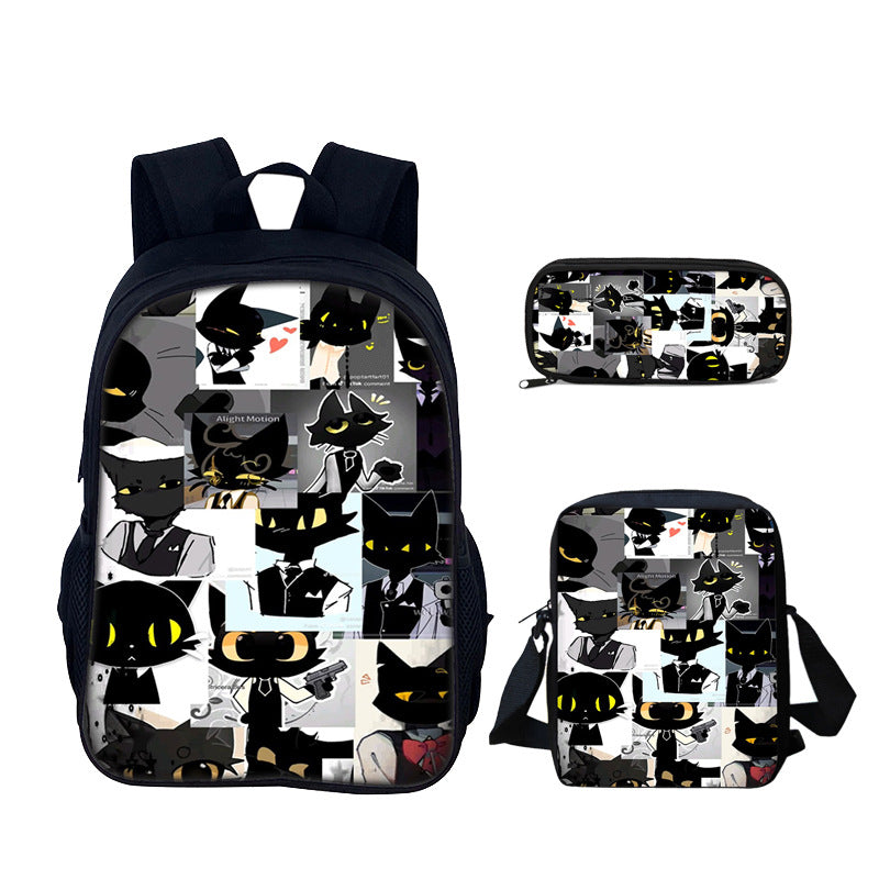Animal Hospital Anomaly 3-Piece Kid Backpack Set style 5