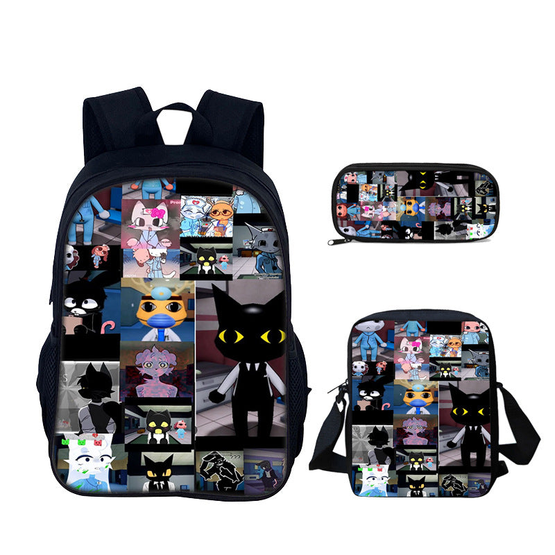 Animal Hospital Anomaly 3-Piece Kid Backpack Set style 3