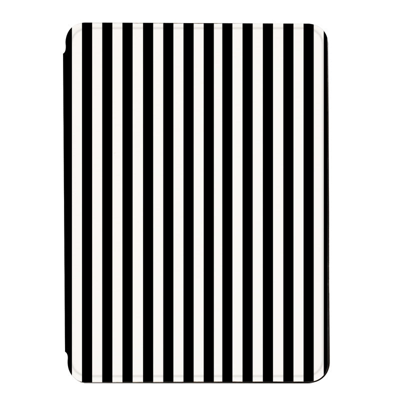 Black And White Stripes Case For Kindle Device