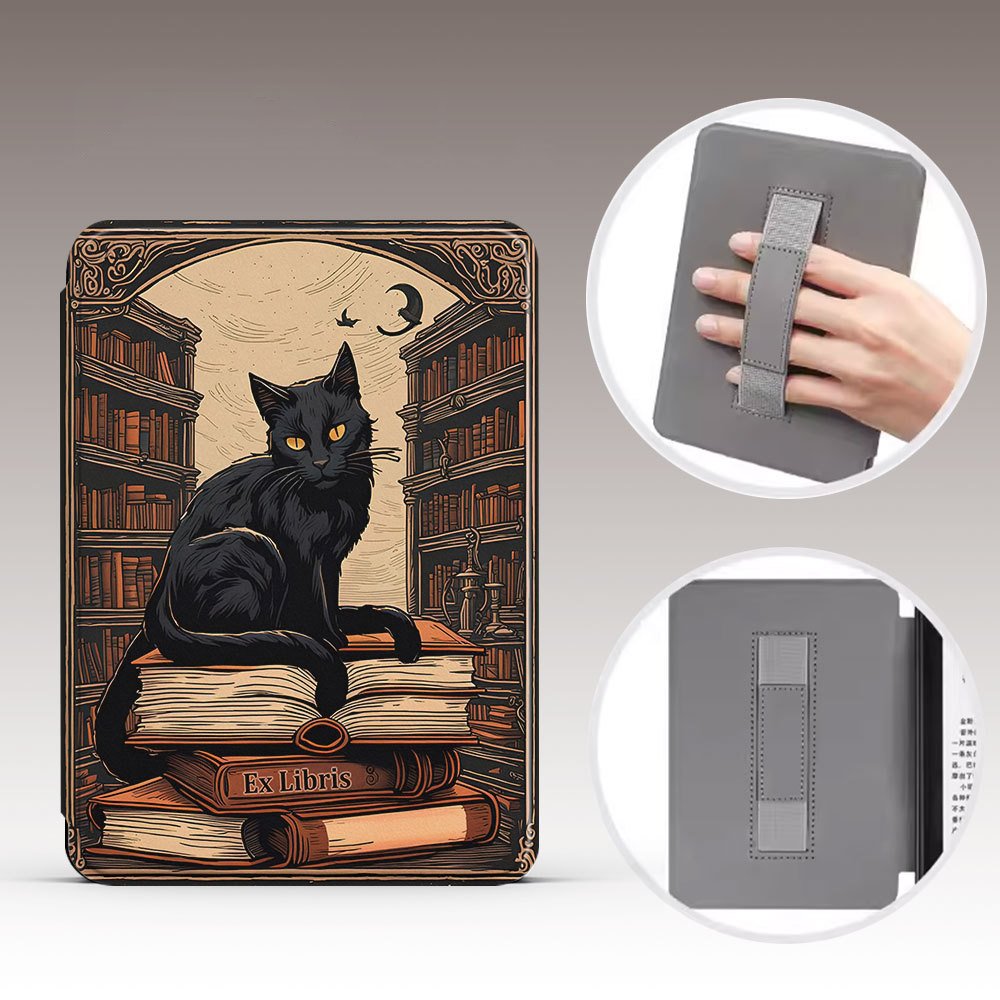 Black Cat Magnetic Case For Kobo