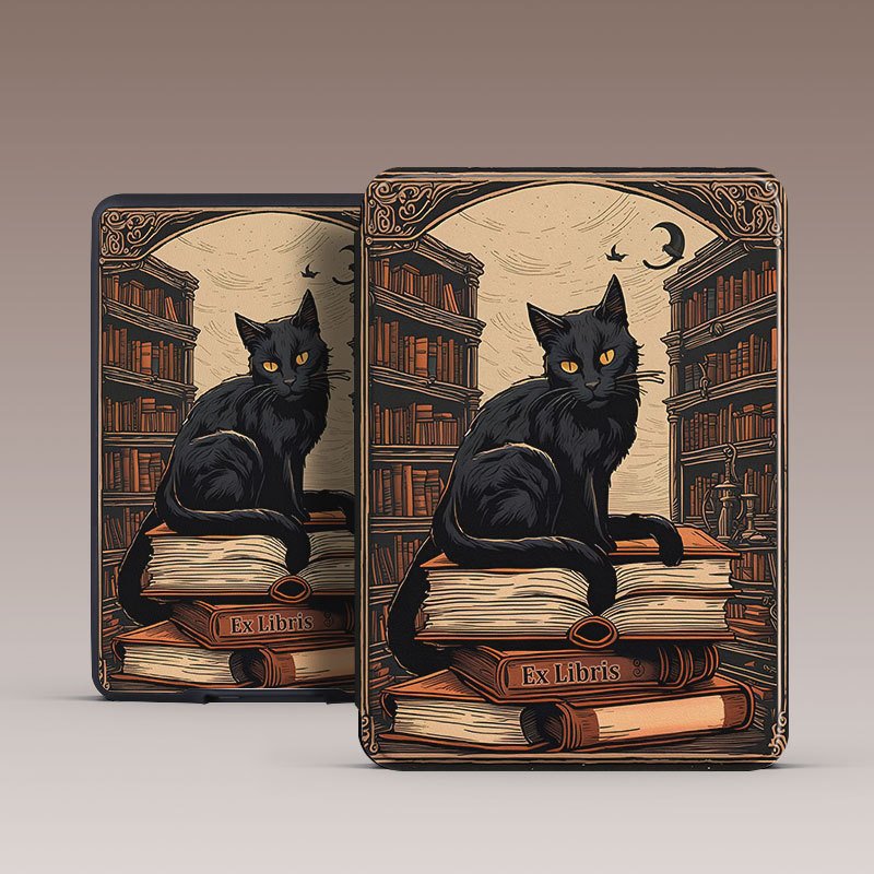 Black Cat Magnetic Case For Kobo