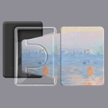 Detachable Magnetic Case for Kindle-Golden Bloom