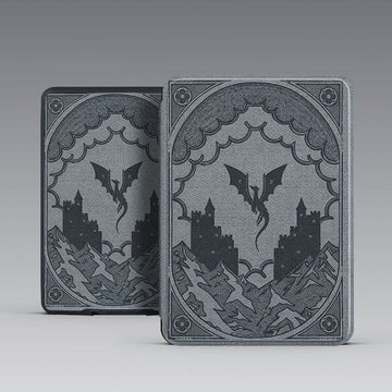 Dragon Magnetic Case For Kobo Device-Grey