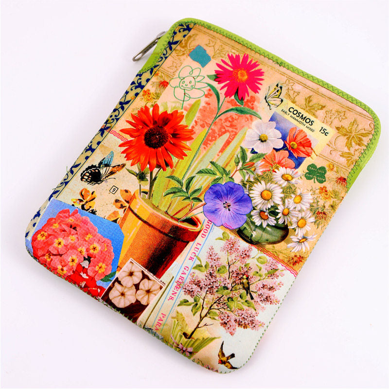 Flower Sleeve For  7 inch Ebbok Reader