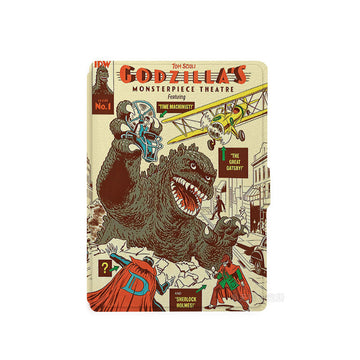 Godzilla Print Kindle Case-Yellow