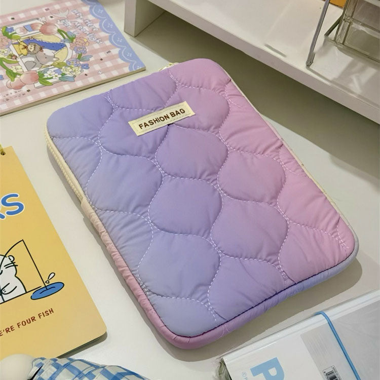 Gradient Rainbow Blue Sleeve For 11-inch Tablet