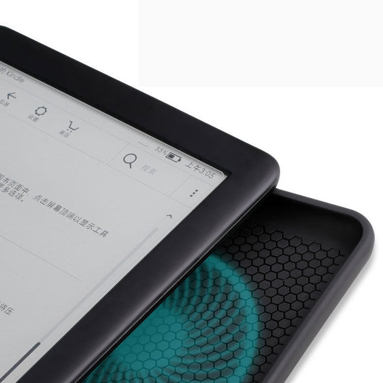 Magnetic Handheld Protective Case For Kobo eReader-Blush Swan Garden