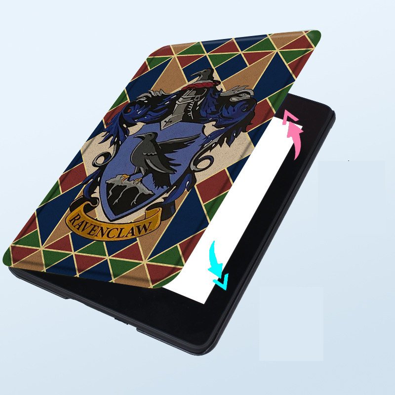 Harry Potter Ravenclaw Printed Kindle Case Blue