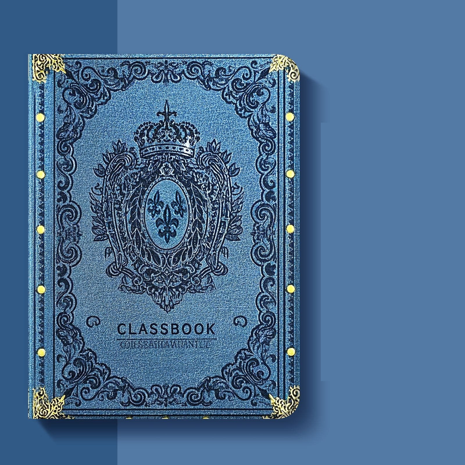 Harry Potter Tablet Case With Pen Holder Class Book Blue