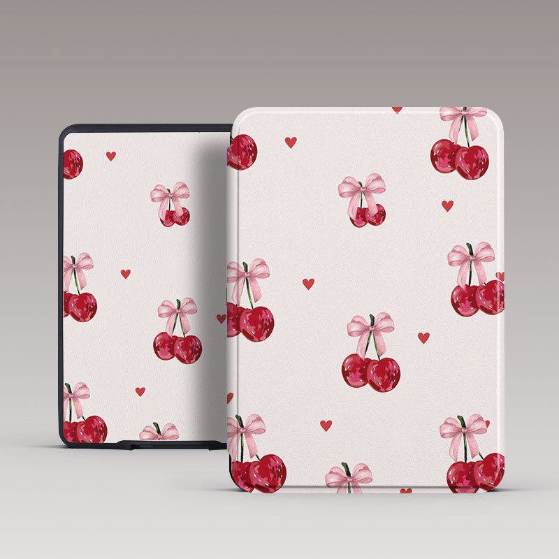 Magnetic Handheld Protective Case For Kobo eReader-Cherry Blossom Bliss