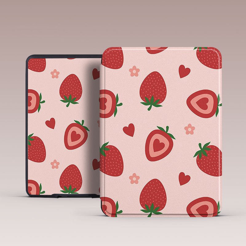Magnetic Handheld Protective Case For Kobo eReader-Strawberry Delight