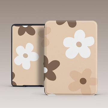 Minimalism Petal Case For Kobo with Hand Strap beige