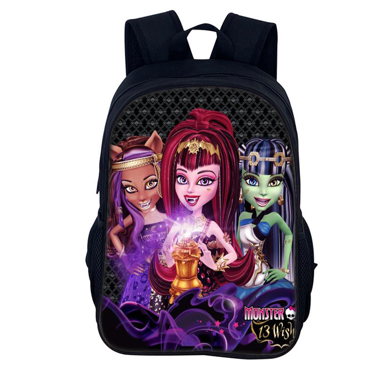Monster High 14-Inch Kids Backpack style 5