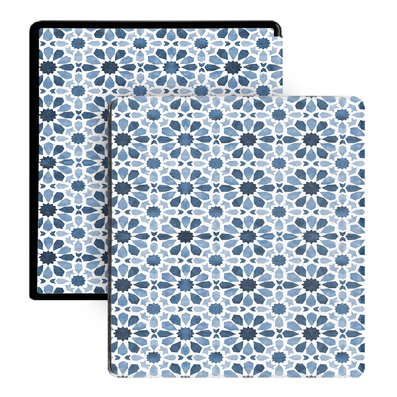 Moroccan Tile Case For Kindle Scribe