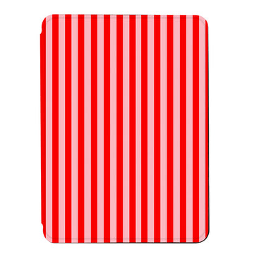 Pink And Red Stripes Case For Kindle Device