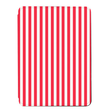 Red And White Stripes Case For Kindle Device