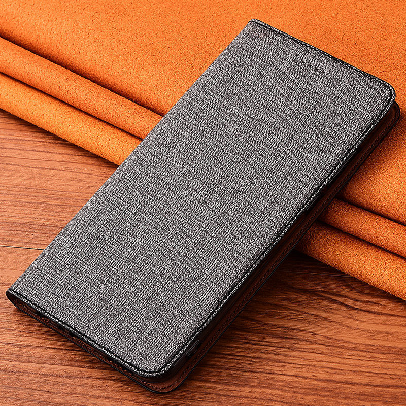 Premium Linen-Texture Folio Case for Bigme HiBreak S