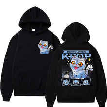 Load image into Gallery viewer, Mtmoiss Unisex Demon Hunters Tiger Printed Long Sleeve Hoodies
