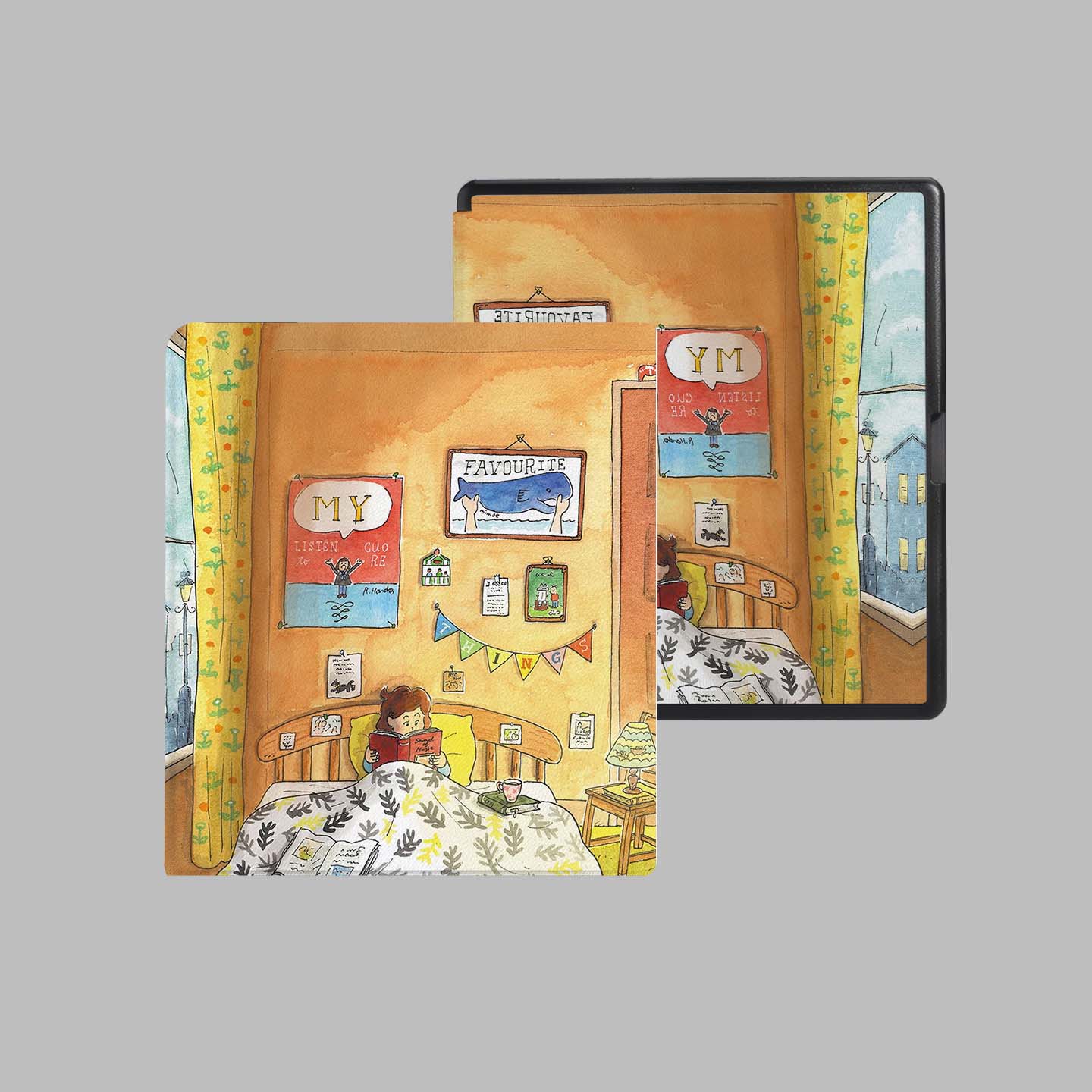 10.2 inch Case For Kindle Scribe- Reading Alone