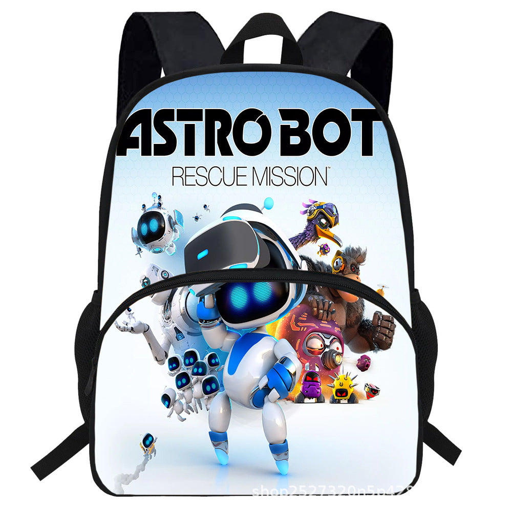 Astro Letter Printed Backpacks style 2