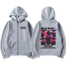 Load image into Gallery viewer, Mtmoiss Unisex KPop Demon Hunters Zipper Hoodie
