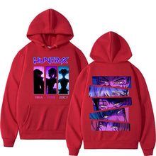 Load image into Gallery viewer, Mtmoiss Unisex Demon Hunters Letter printed Long Sleeve hoodie
