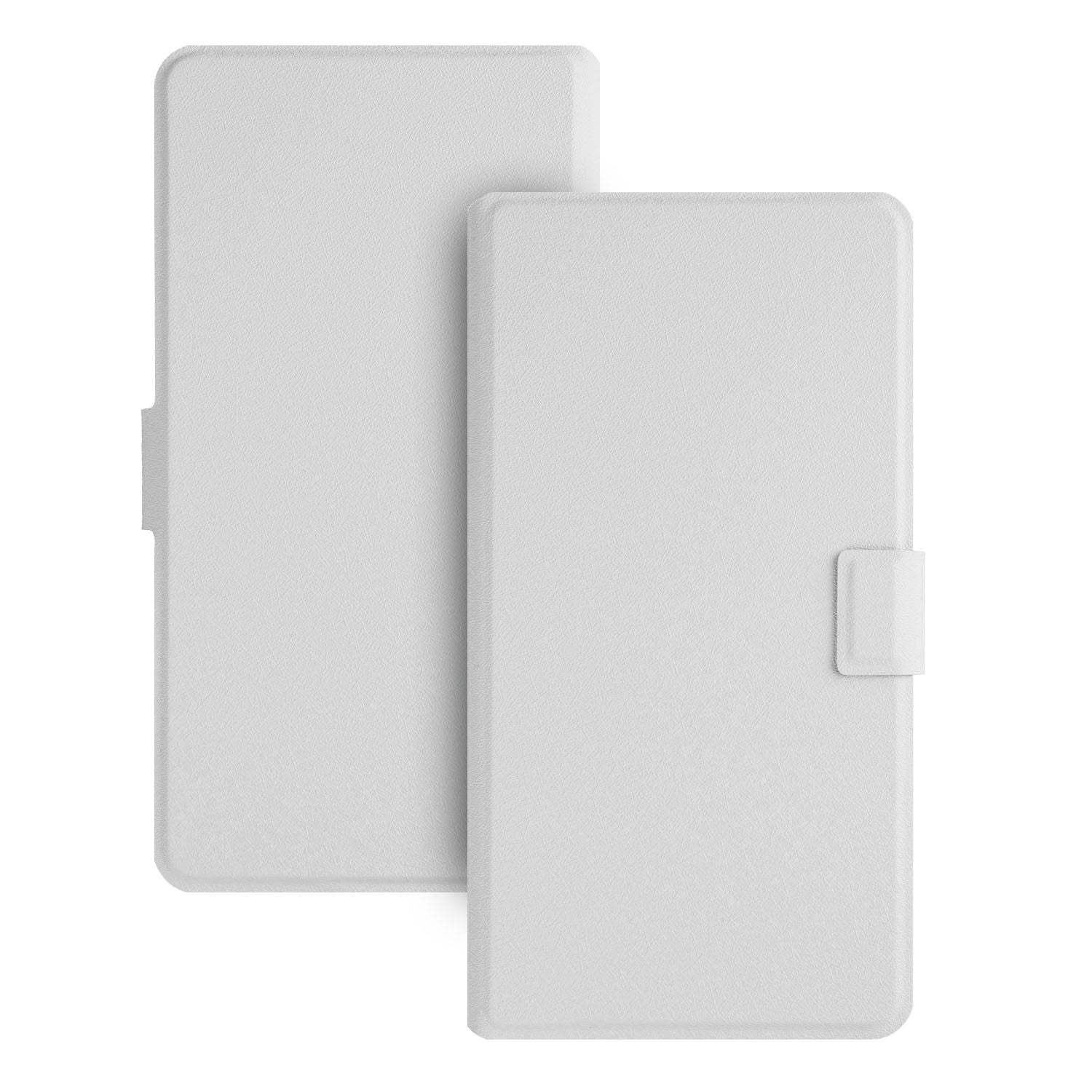6.13 inch Detachable Magnetic Protective Case-White Case