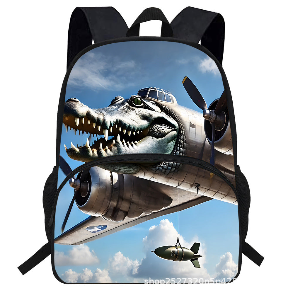 Tralalero Printed Backpack style 3