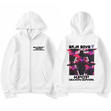 Load image into Gallery viewer, Mtmoiss Unisex KPop Demon Hunters Zipper Hoodie
