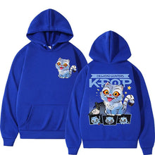 Load image into Gallery viewer, Mtmoiss Unisex Demon Hunters Tiger Printed Long Sleeve Hoodies
