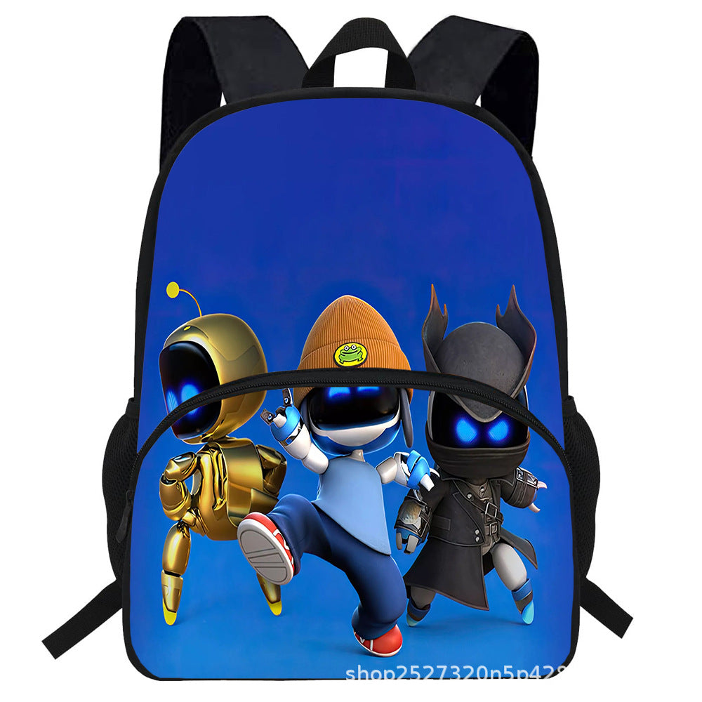 Bot Letter Printed Backpacks style 6