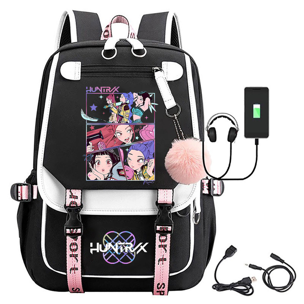 Kpop Star printed Backpack Style 7