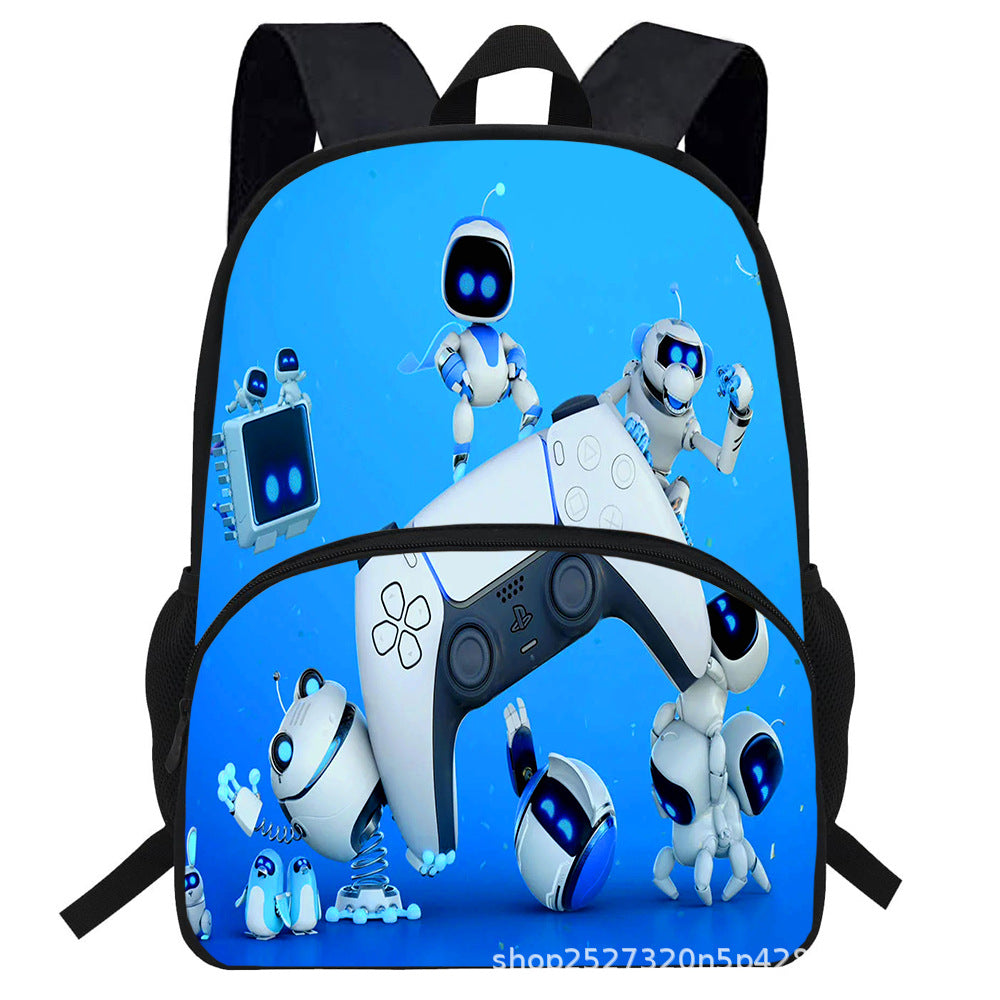 Bot Letter Printed Backpacks style 7