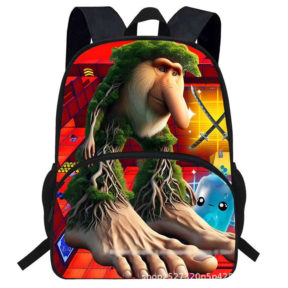 Tralalero Printed Backpack style 4