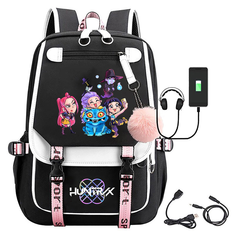 Kpop Star printed Backpack Style 8