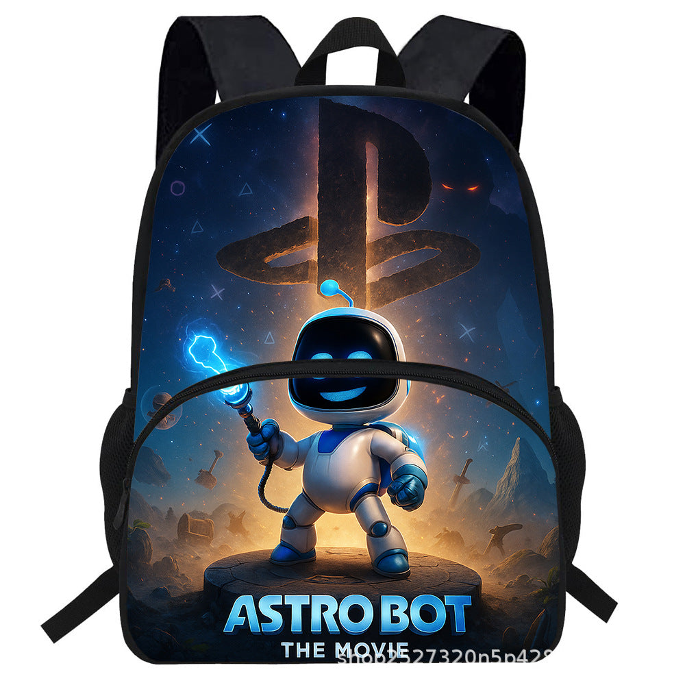 Bot Letter Printed Backpacks style 8
